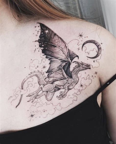 pretty dragon tattoos|female dragon tattoos designs.